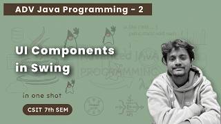 Advanced Java - 2 | User Interface Components with Swing | CSIT 7th Sem