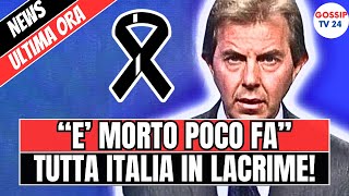 🔴 RAI IN LUTTO, IL TRAGICO ANNUNCIO IN DIRETTA TV: “È MORTO POCO FA…”