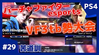 #29【格ゲー】対戦配信 バーチャファイター eスポーツ VFes 日守剛 苦道訓