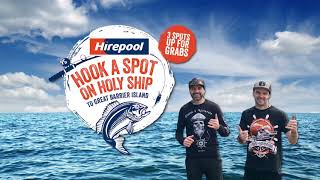 Hook a spot on Holy Ship with Hirepool