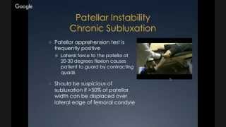 Anterior Knee Pain and the Patellofemoral Pain Syndrome