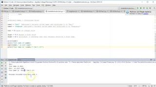 The Basics - Python 3: Printing Variables to the Console