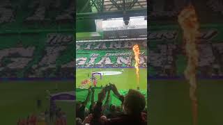 Celtic fans unveil Trophy Day tifo as Ange's champions 'stand on the shoulders of giants'