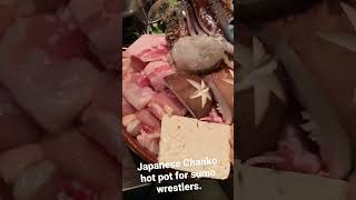 Japanese Chanko hot pot for sumo wrestlers