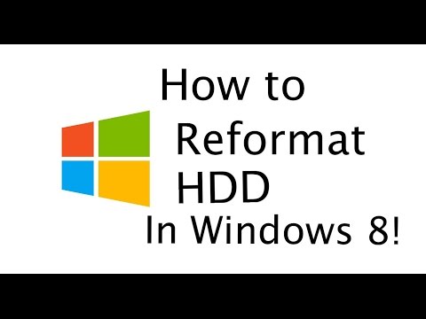 How to Reformat an External Hard Drive in Windows 8 & 10 How to Reformat an External Hard Drive in Windows 8 & 10