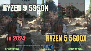 RYZEN 5950x vs 5600x in 2024 (Gaming)