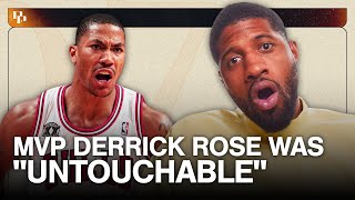 Paul George Explains What Made MVP Derrick Rose So Special