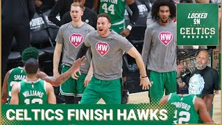 Jaylen Brown, Jayson Tatum combine for 62, Boston Celtics eliminate Atlanta Hawks 4-2