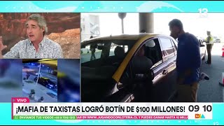 Intensa fiscalización en aeropuerto por mafia de taxistas que estafaba pasajeros | Tu Día | Canal 13