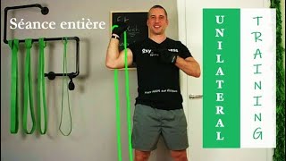 Entraînement 100% BANDES Elastiques ! 💪💥 (Unilatéral)