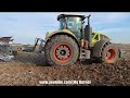 palotabozsoki zrt. john deere 8320r claas axion 930 ploughing 2024