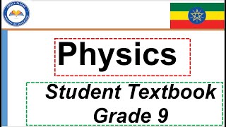 Barnoota Physics Kutaa 9ffaa Boqonnaa-1 in Oromic and English language