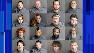 16 people arrested on drug charges in Franklin County