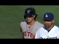 BOS@LAD: Benintendi collects first RBI with a single