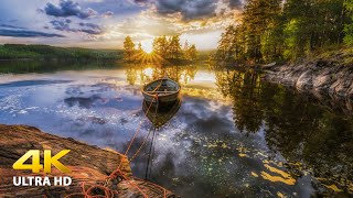 Peaceful ​Relaxing Instrumental Music - Mesmerising Scenic With Relaxing Soft Piano Music