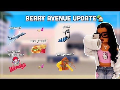 NEW GYM IN BERRY AVENUE!? Things that SHOULD be added to Berry Avenue Roblox