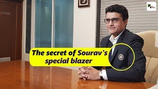 Here's why BCCI president Sourav Ganguly's blazer is special