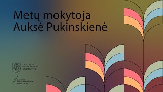 Metų mokytoja Auksė Pukinskienė