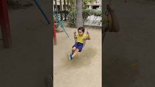 Aaru enjoying swing #cutebaby #aaru #swing #shorts