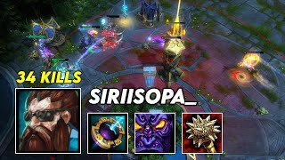 HON MVP Master of Arms - Siriisopa_ 1800+ MMR CM