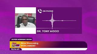 Dr. Tony Aidoo Criticizes Afenyo-Markin and NPP’s Conduct in Parliament