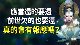 「應當還的要還，前世欠的也要還」佛法：欠錢不還，會遭什麼因果？真的會有報應嗎？｜好東西 佛說