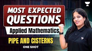 🚨 Most Expected Questions for 12th Commerce | PIPE AND CISTERNS - ONE SHOT | Komal Gyamlani  💡