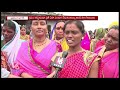 tribal people celebrate siral festival in adilabad v6 telugu news