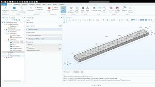BENDING SIMULATION (COMSOL)
