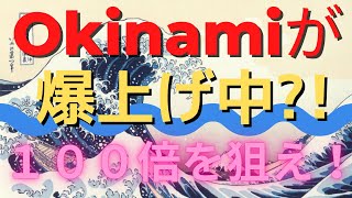 話題のミームコイン OKINAMIで１００倍の収益を狙う！ ファンダも無いのになぜ上がる？！