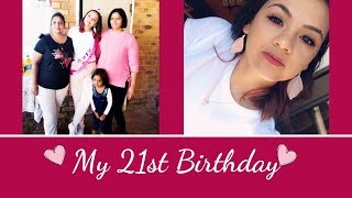 My 21st Birthday/Denelle Bridgelal #Vlog4