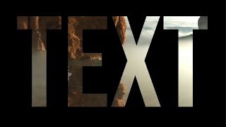 How to make a TRANSPARENT FILM TITLE, TEXT or INTRO tutorial for Lightworks