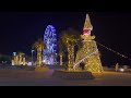 lumières de la ville de saint raphaël pour noËl 2024 france 🇫🇷 kuyájöcal walking tour