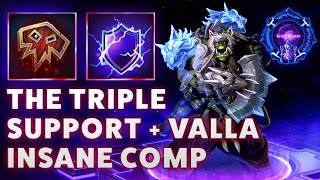 Rehgar Bloodlust - TRIPLE SUPPORT + VALLA INSANE COMP! - Grandmaster Storm League