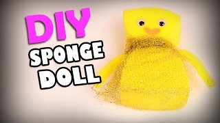 How To DIY Sponge Doll | Easy Step By Step