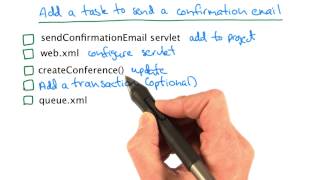 Add a Task - Developing Scalable Apps with Java