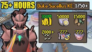 75+ Hours of Duke Sucellus | UIM Collection Log Completionist (#78) [OSRS]