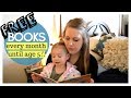 FREE BOOKS FOR YOUR KIDS/BABY UNTIL AGE 5! How to get free books - Dolly Parton Imagination Library