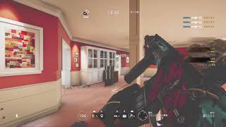 [PS4版:R6S]テロハントハード:ソロ(アッシュ/ホロ)TA2分19秒！攻めの姿勢の限界エイム！