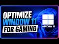 Optimize Windows 11 For Gaming! Max FPS + Zero Delay