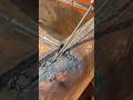 Easy technique for crack metal welding #shorts #welding