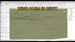 Wind Farm in Revit