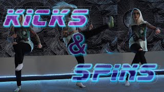 How to Cali Shuffle: Kicks and Spins