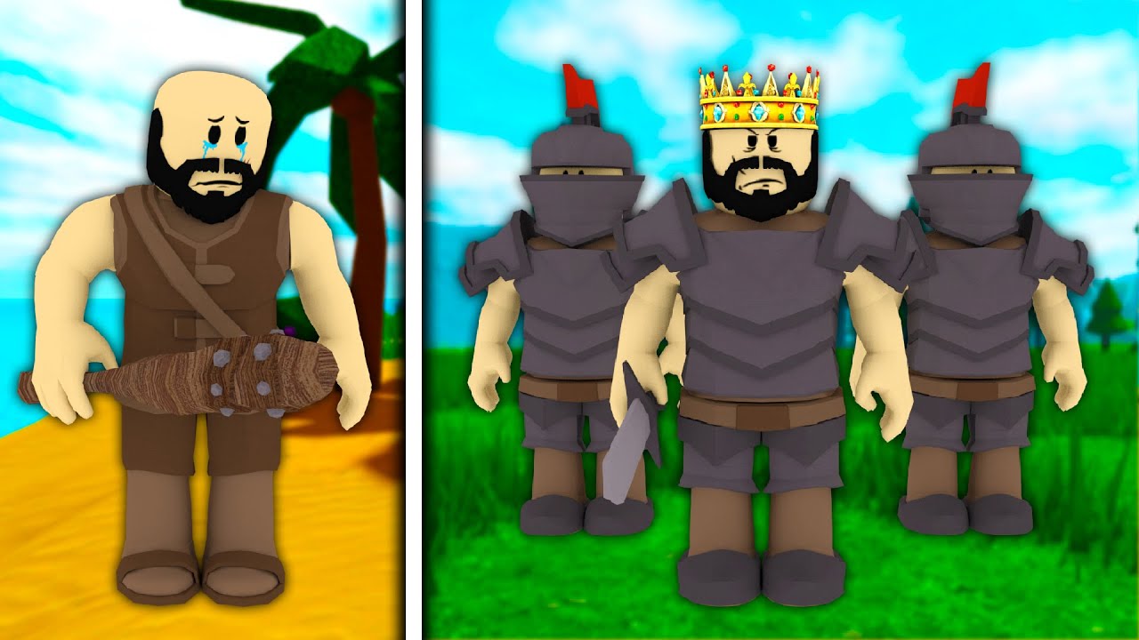 Noob To KINGDOM In Roblox Survival Game.. [FULL MOVIE] - YouTube