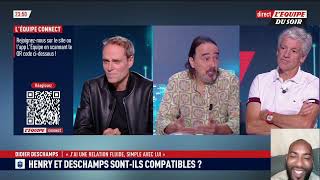 Didier Deschamps vs Thierry Henry - L’équipe du soir émission 25/08/2023