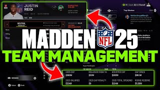 Madden 25 Franchise Tips For Managing Your Team With Your Cap Space!