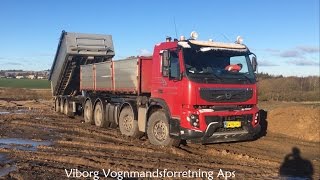 Viborg Vognmandsforretning Aps - Volvo FMX 460 - Kørsel af ler