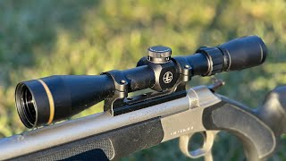 Muzzleloader accuracy tips Part 7. Quality optics. Leupold VX Freedom 3x9x40 CDS