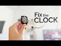 How to Fix the Clock on Apple Watch (tutorial)