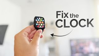 How to Fix the Clock on Apple Watch (tutorial)